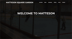 Desktop Screenshot of mattesonsquaregarden.com